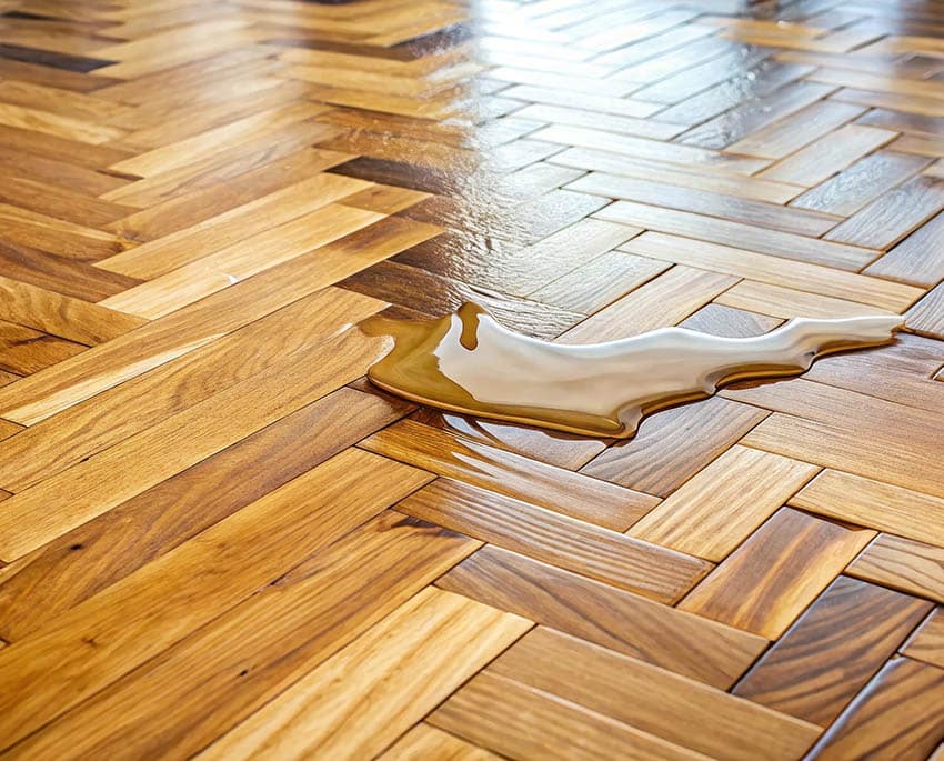 Regularly inspect walls, ceilings, floors and basements for damp patches, stains or discolouration