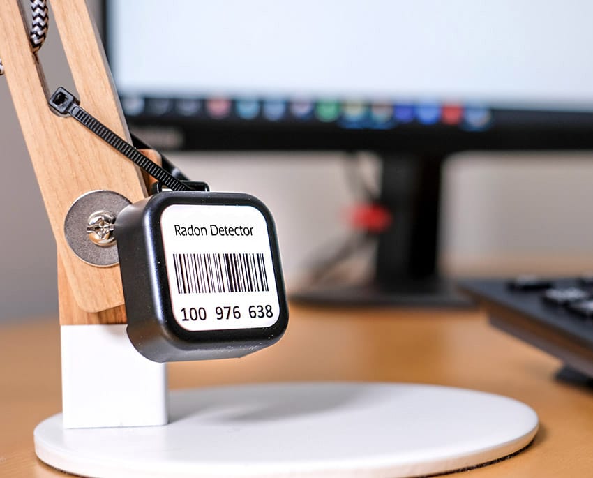 The only way to determine whether radon levels in your home are too high is to carry out a radon test