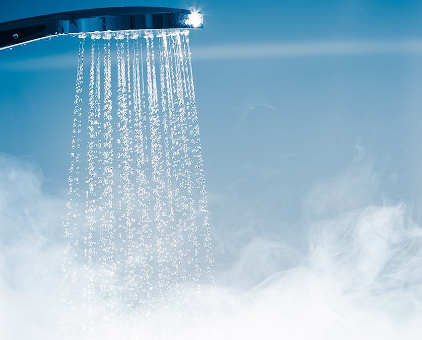 Elevated radon levels may occur in private water supplies, such as boreholes or wells. In these cases, radon can be released into indoor air during normal water use, for example when showering