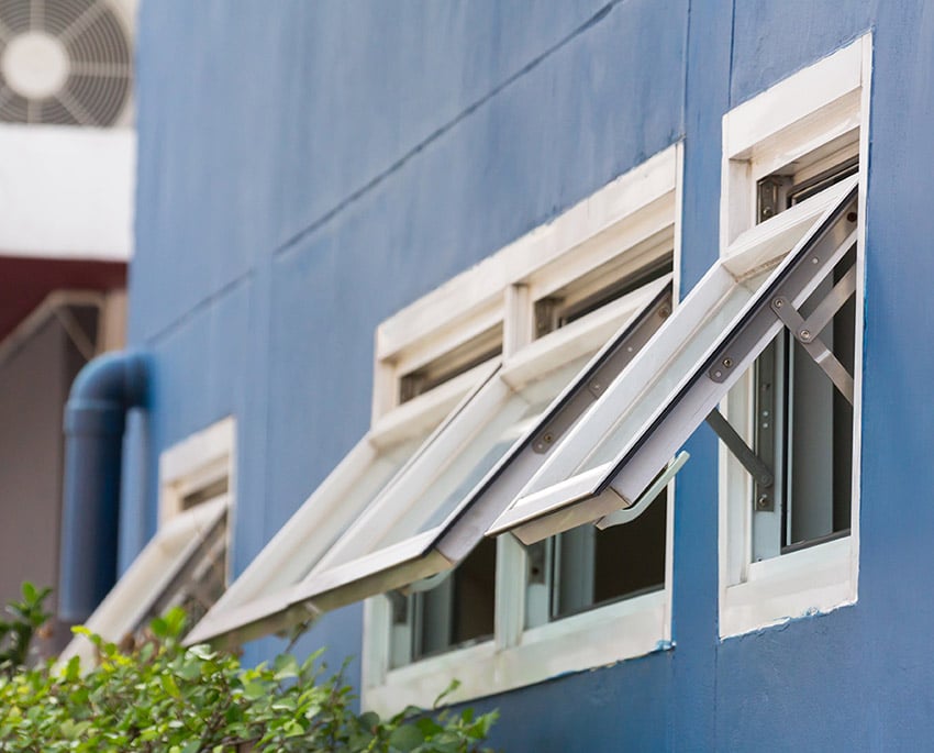 To keep indoor humidity stable over time ventilate thoroughly by opening windows and doors regularly